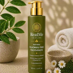RealMe Fluoride-Free Oral Care Natural Fresh Breath Toothpaste – 100 mL